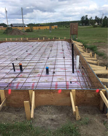 Floating slab construction